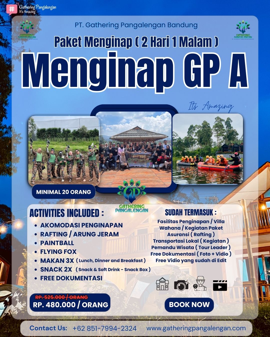 Paket Menginap Wisata Pangalengan
