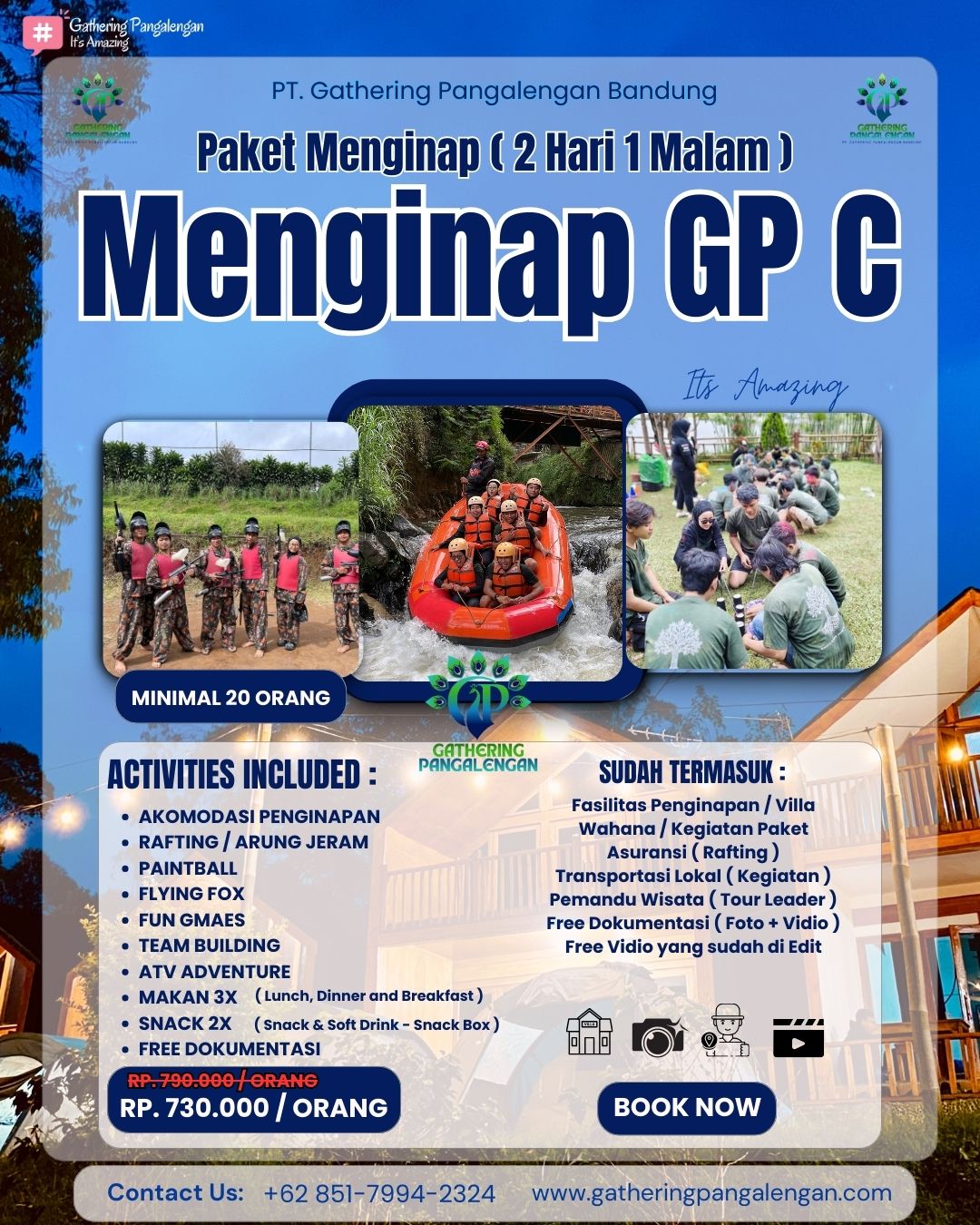 Paket Menginap Wisata Pangalengan
