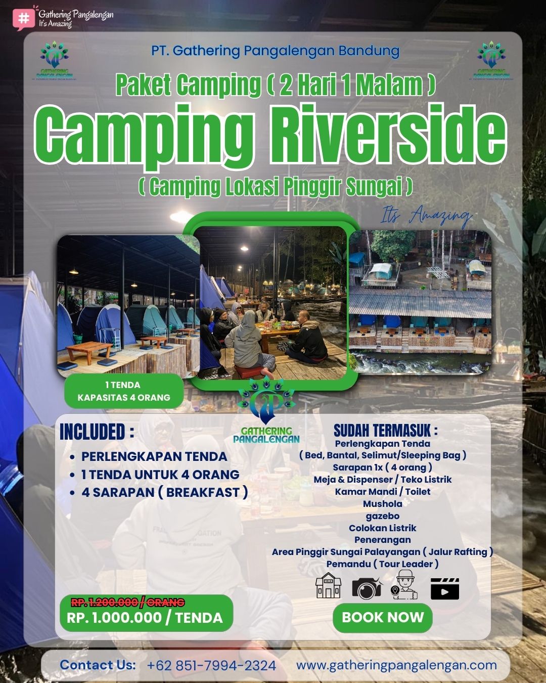 Paket Camping Di Pangalengan Bandung