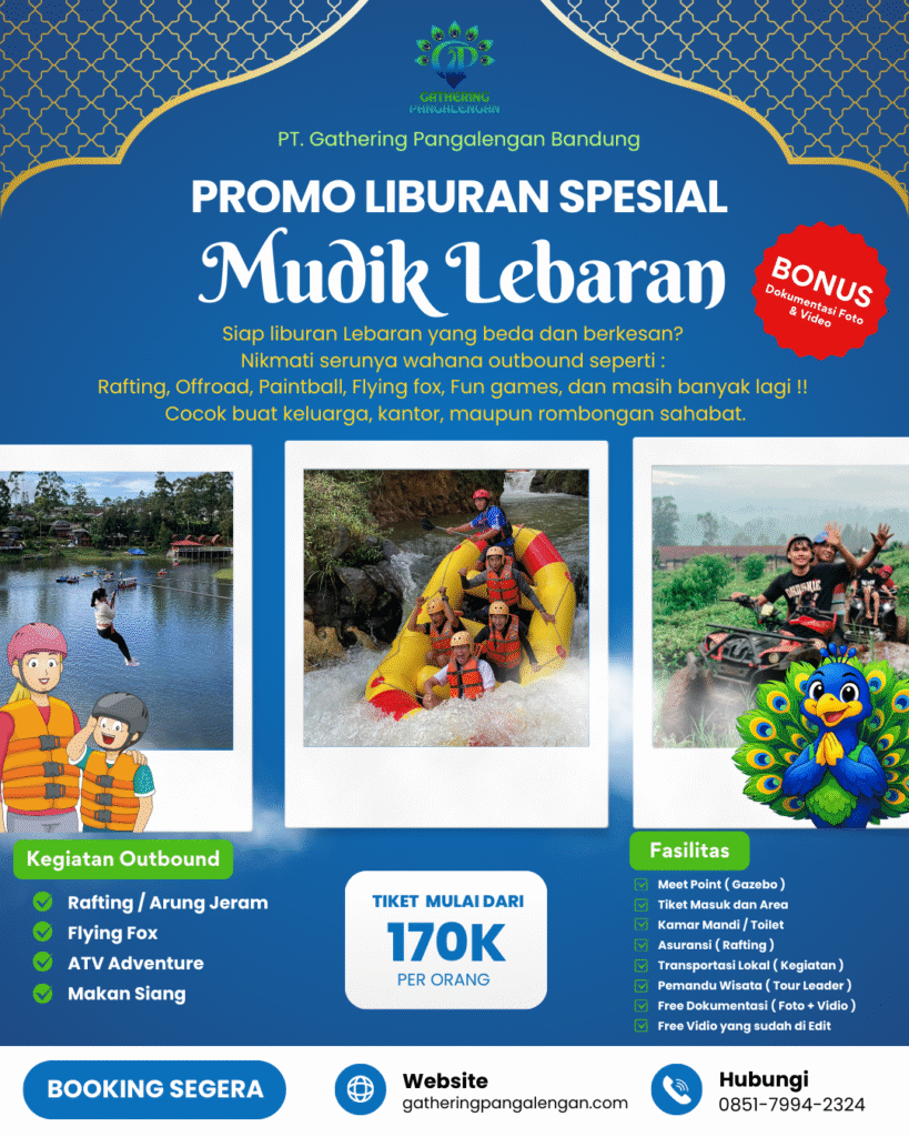 PROMO WISATA SPECIAL MUDIK LEBARAN