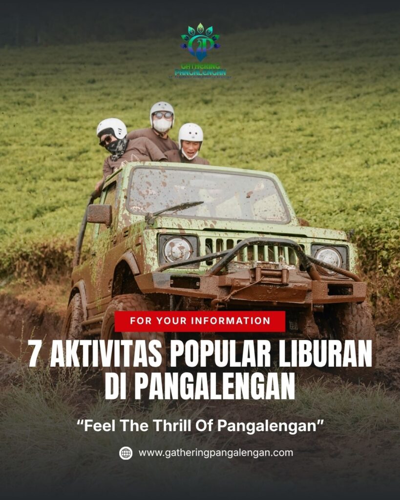 aktivitas popular liburan di pangalengan