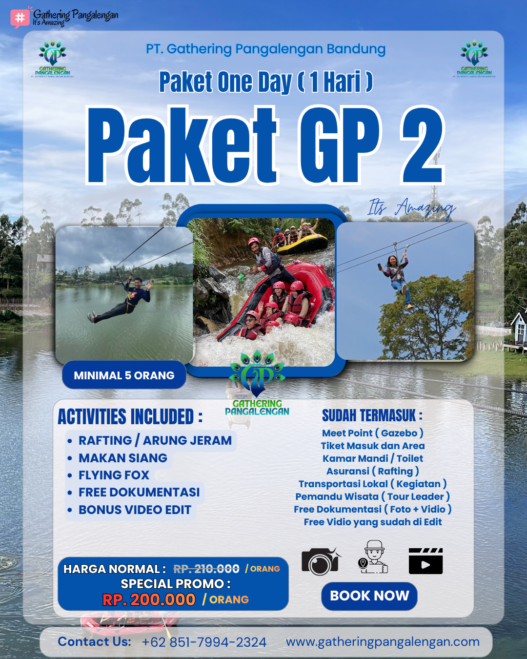 Harga Paket Oneday Gathering Pangalengan