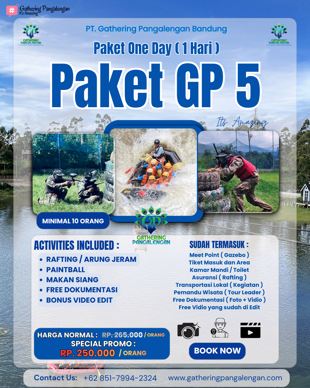 Harga Paket Oneday Gathering Pangalengan