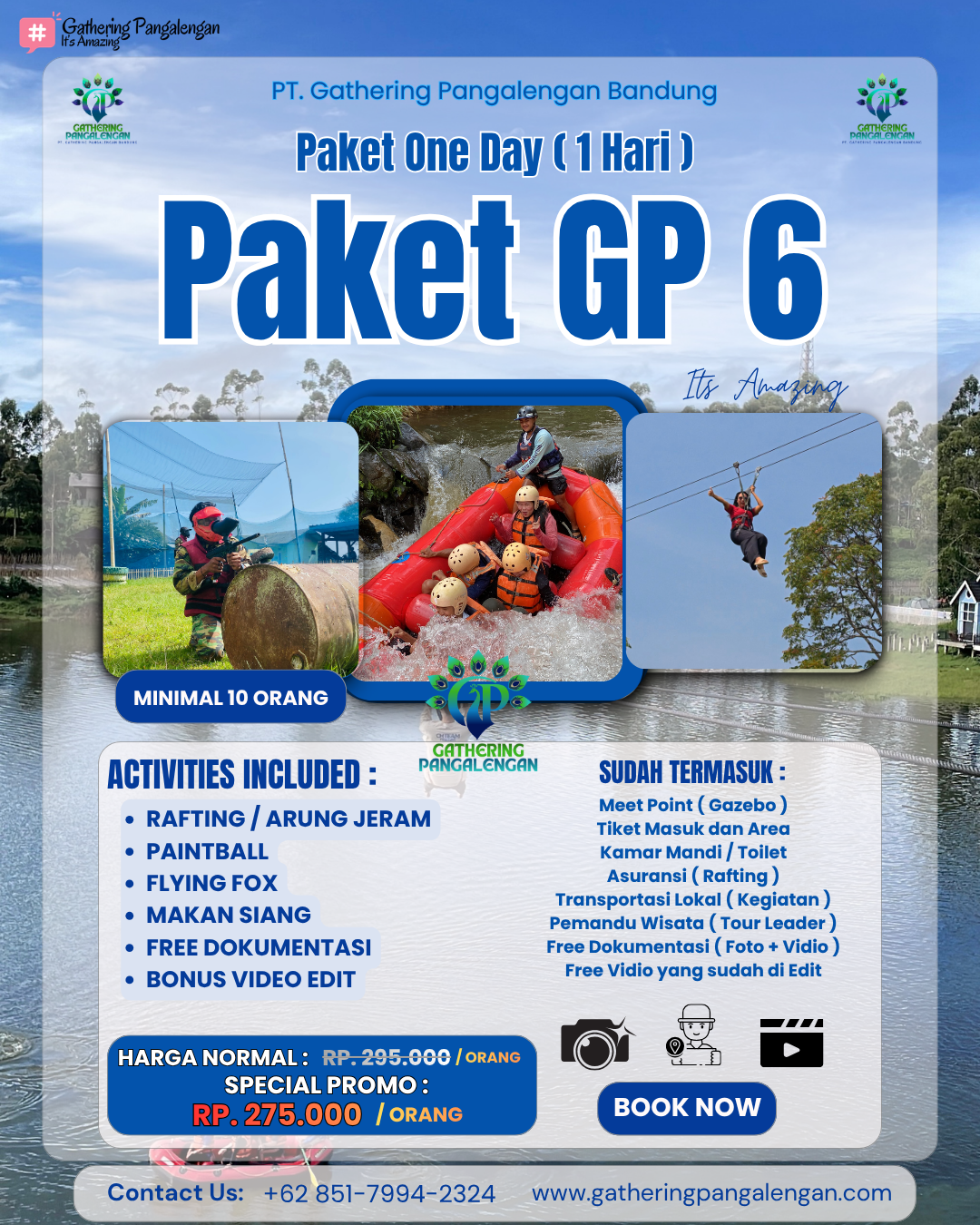 Harga Paket Oneday Gathering Pangalengan