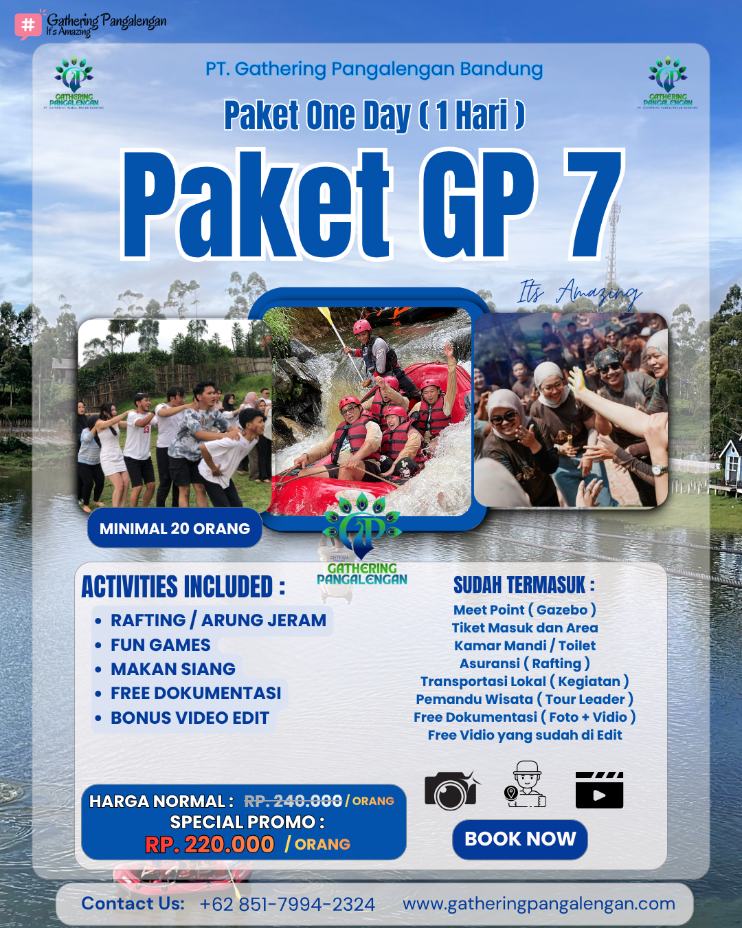 Harga Paket Oneday Gathering Pangalengan