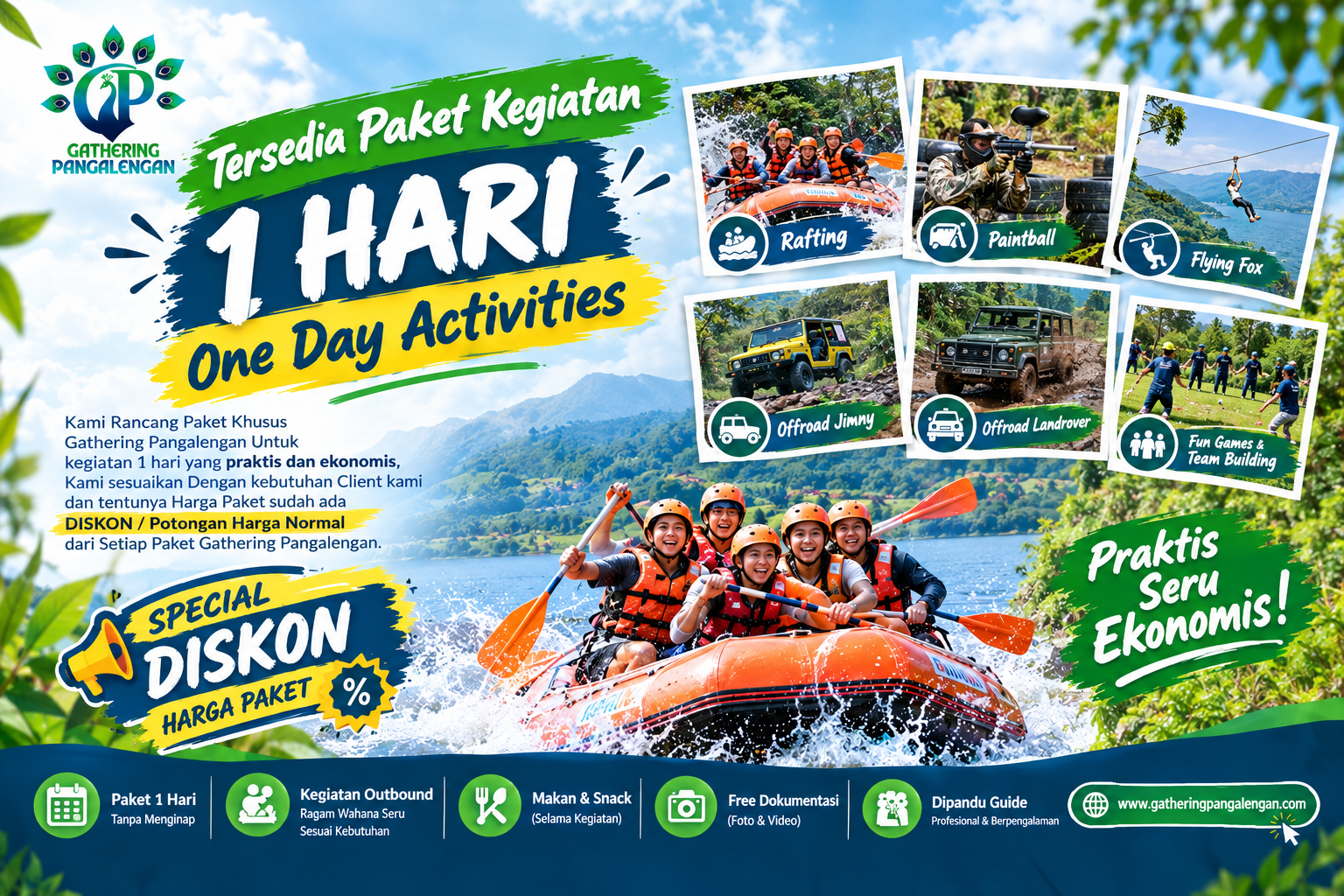 Paket Oneday Gathering Pangalengan